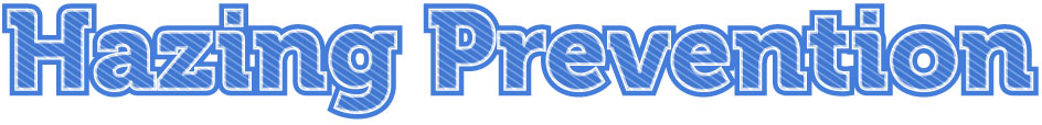 Hazing prevention logo